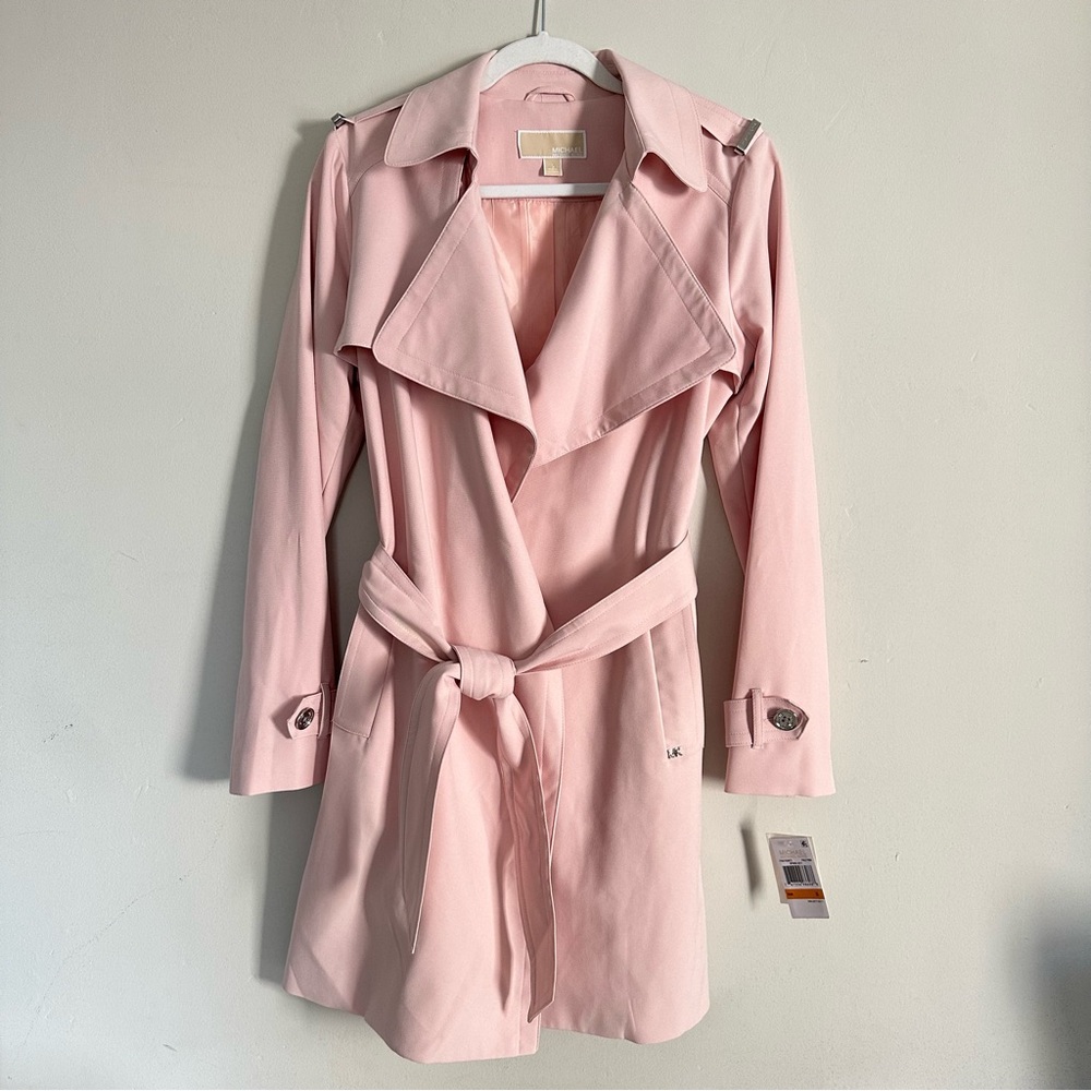 Michael Kors Trench Coat Blush Pink